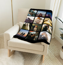 Load image into Gallery viewer, Personalised Photo Blanket | Anniversary Gifts for Boyfriend or Girlfriend
