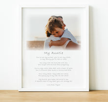 Load image into Gallery viewer, Personalised Godparent Poem Print | Godmother Gifts

