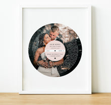 Load image into Gallery viewer, Personalised Anniversary Gifts | Song Lyrics Print - Vinyl Record Style
