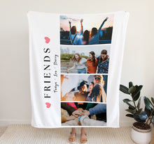 Load image into Gallery viewer, Personalised Photo Blanket | Meaningful Friendship Gifts
