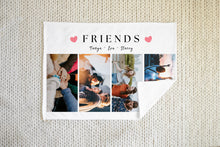Load image into Gallery viewer, Personalised Photo Blanket | Meaningful Friendship Gifts
