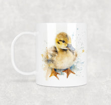 Load image into Gallery viewer, Colourful Animal Watercolour Mugs: Functional &amp; Stylish Tea &amp; Coffee Duck Mug
