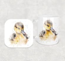 Load image into Gallery viewer, Colourful Animal Watercolour Mugs: Functional &amp; Stylish Tea &amp; Coffee Duck Mug
