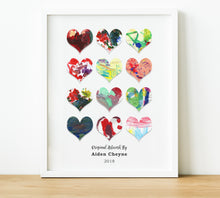 Load image into Gallery viewer, Look What I Made | Display Children&#39;s Artwork - Keepsake Collage Print
