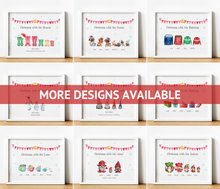 Load image into Gallery viewer, Personalised Family Print | Christmas Family Gifts
