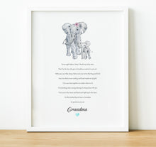Load image into Gallery viewer, Personalised Poem for Granny from Grandchild | New Grandma Gift
