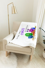 Load image into Gallery viewer, Personalised Fleece Blanket  Funny Monster Family, thoughtful keepsake co
